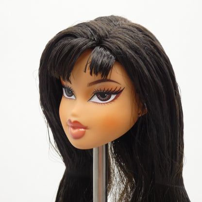 Bratz Doll Head Only Medium Light Tan Skin Kylie Jenner Day Long Hair 2023 O17B