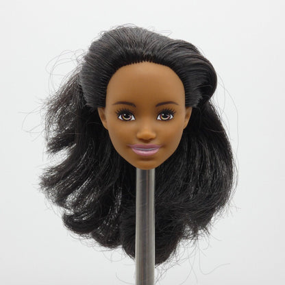 Barbie AA Skipper Babysitter Doll Head Curly Hair Medium Skin Tone FXH06 Mattel