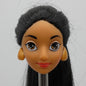 Disney Aladdin Jasmine Doll Head Only Mattel 1992 02557 Long Black Hair