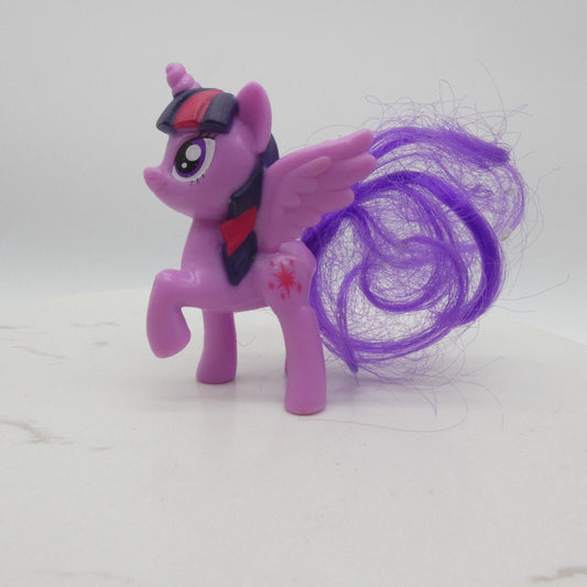 My Little Pony Twilight Sparkle G4 McDonald's Toy Molded Mane 2016 Hasbro