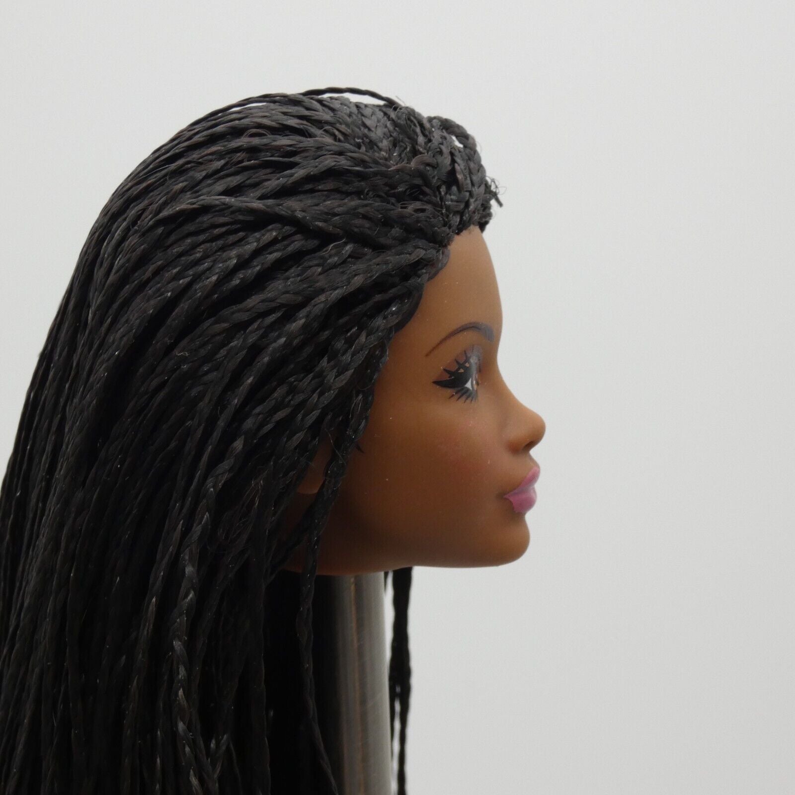 Barbie Looks 21 Doll Head Heide Face AA Medium Dark Skin Braids 2024 HRM13 B