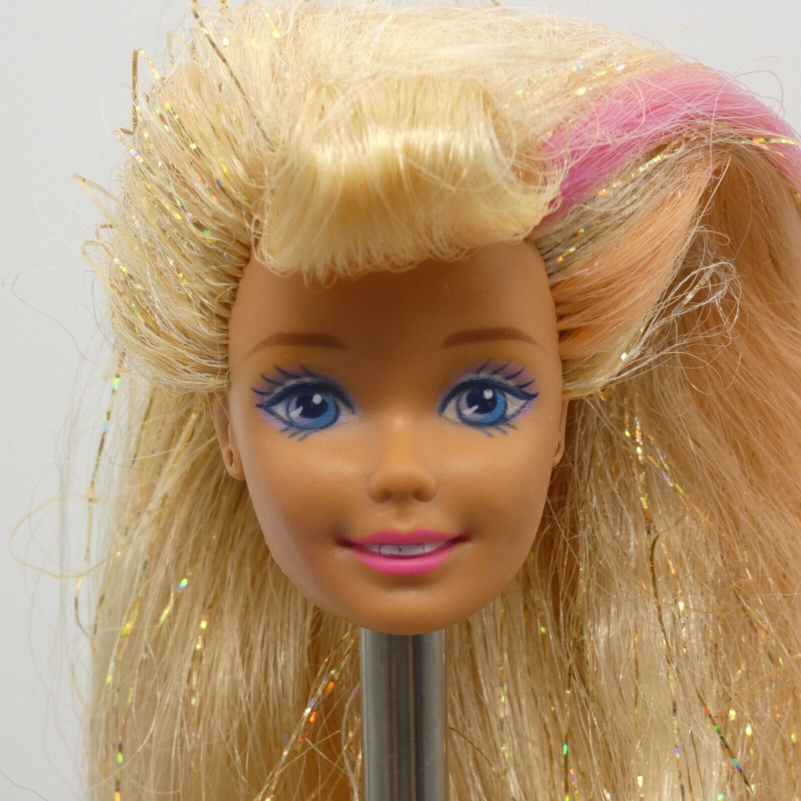 Barbie Splash N Color Doll Head Tan SuperStar Face Medium Light Skin 16169 1997