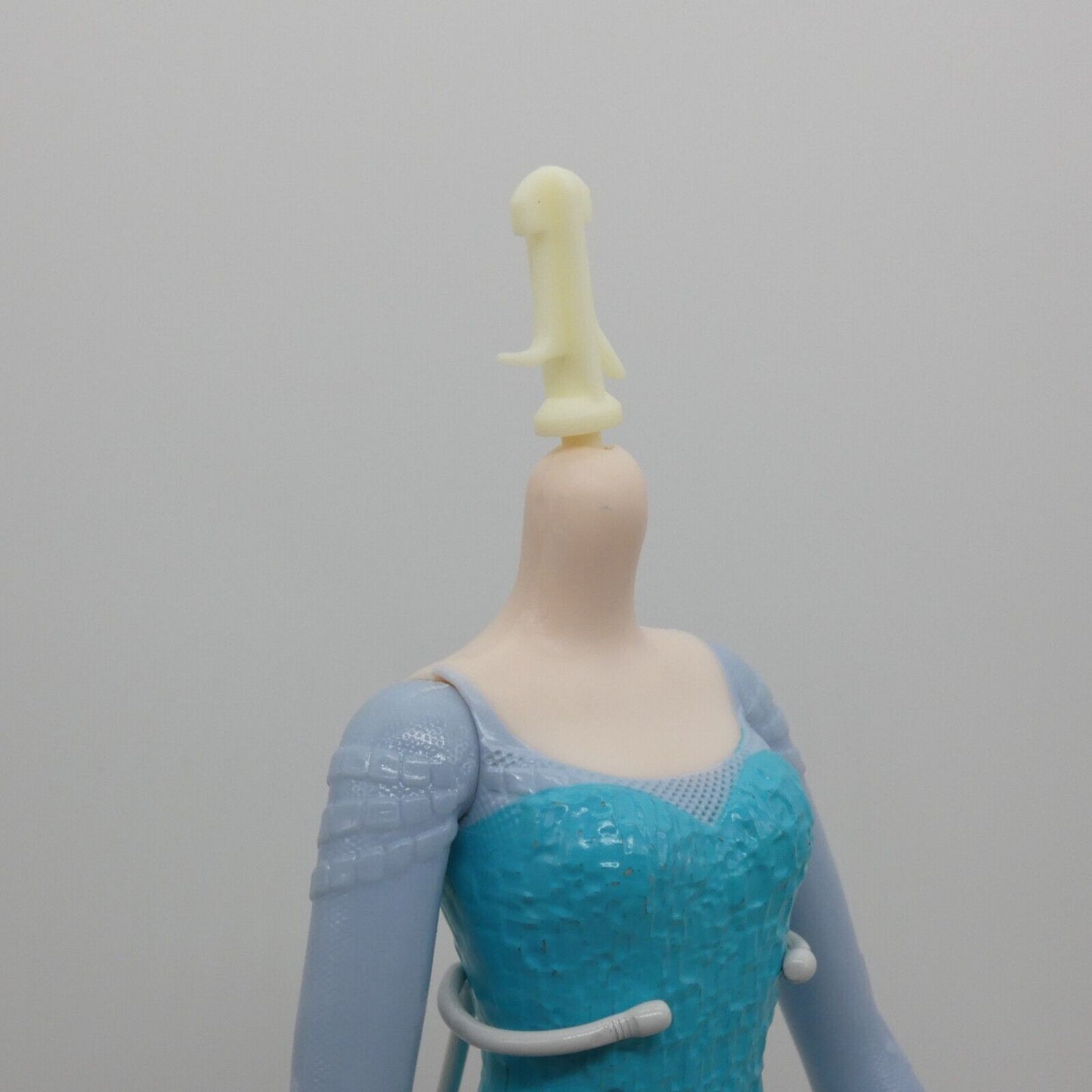 Disney Frozen Queen Elsa Doll Body Only Molded Top 2015 Hasbro B9203