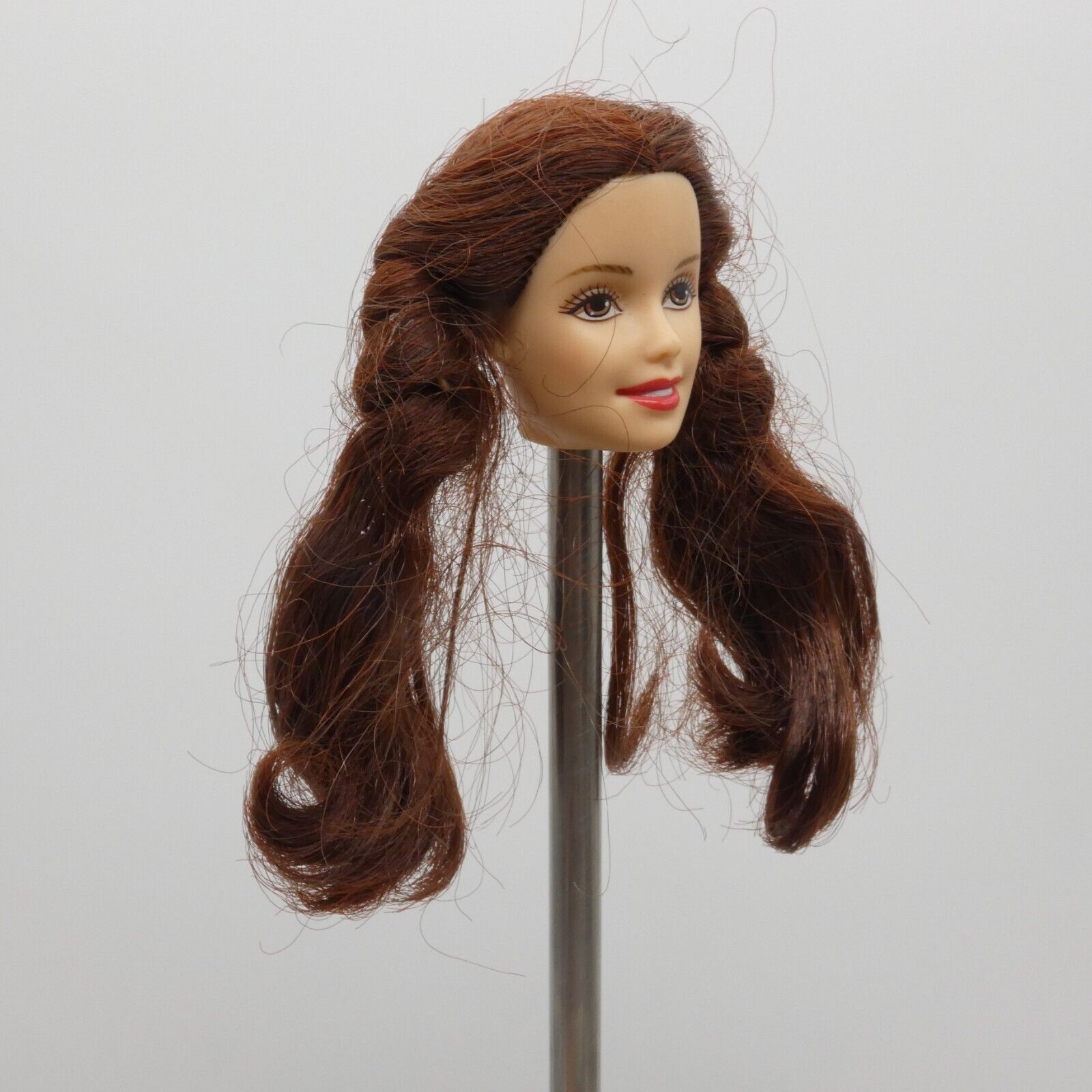 Barbie Wizard of Oz Dorothy Doll Head Light Skin Brown Hair Eyes 25812 2000