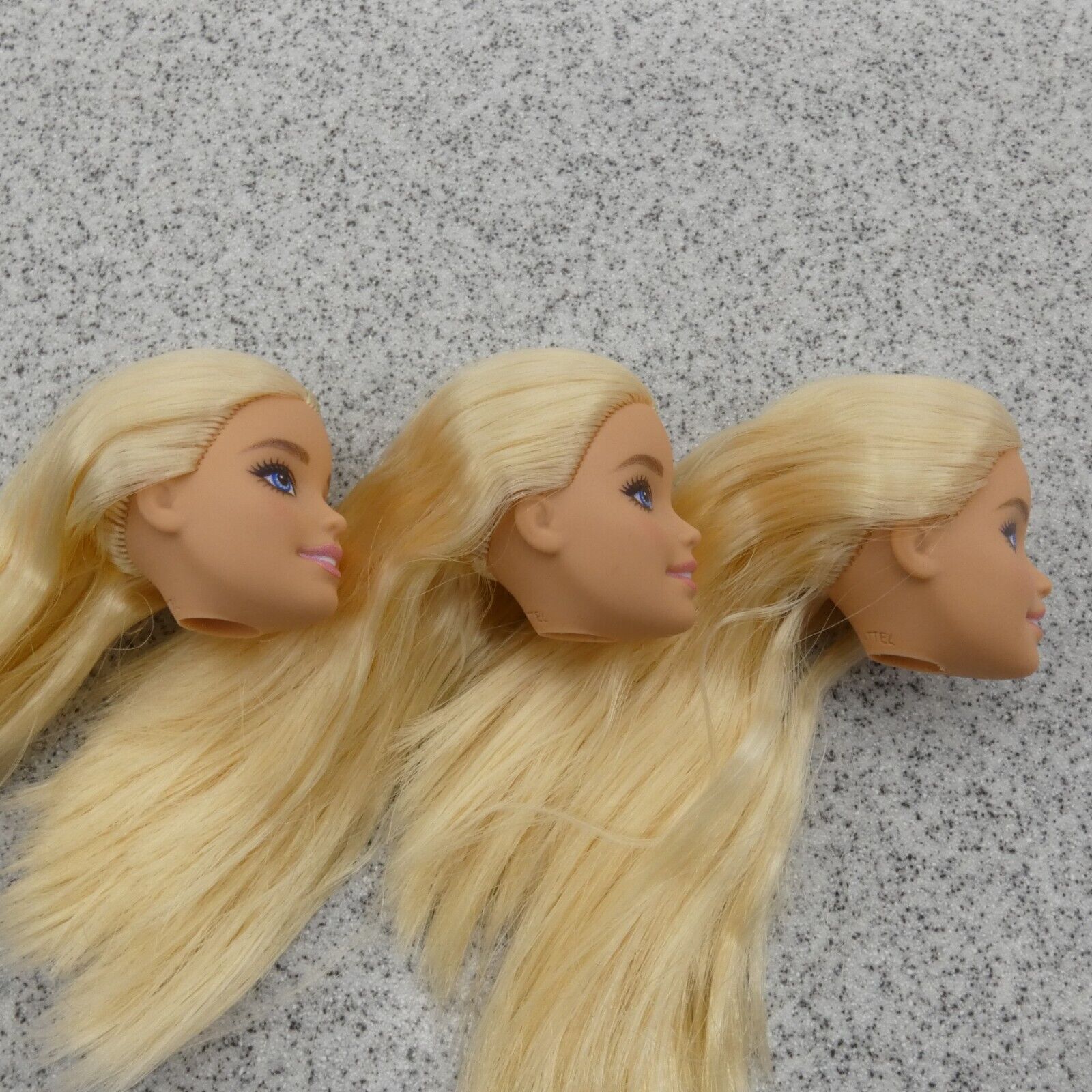 Barbie Made To Move Doll Head Lot 3 Millie Face Blonde Light Volleyball HKT72