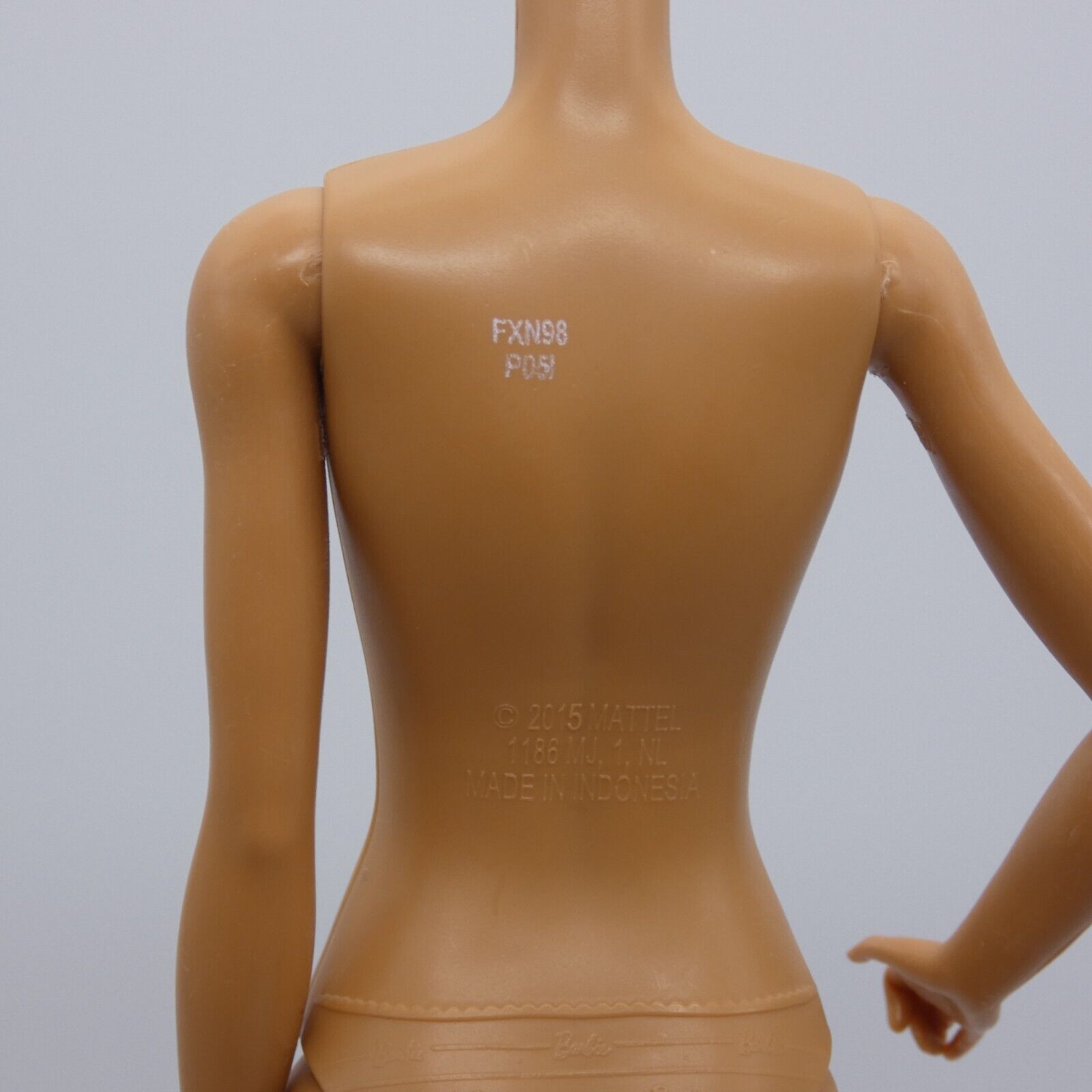 Barbie Careers Pop Star Doll Body Medium Skin Tone Bent Arm 2019 Mattel FXN98