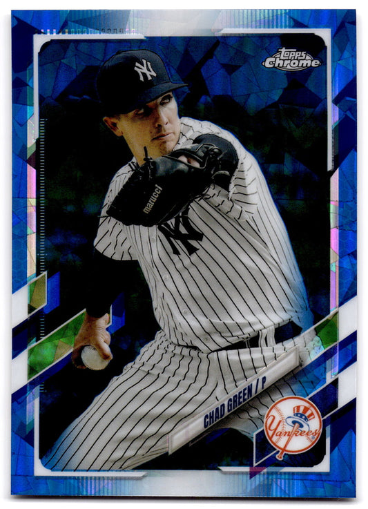 2021 Topps Update #US290 Chad Green Sapphire NRMT