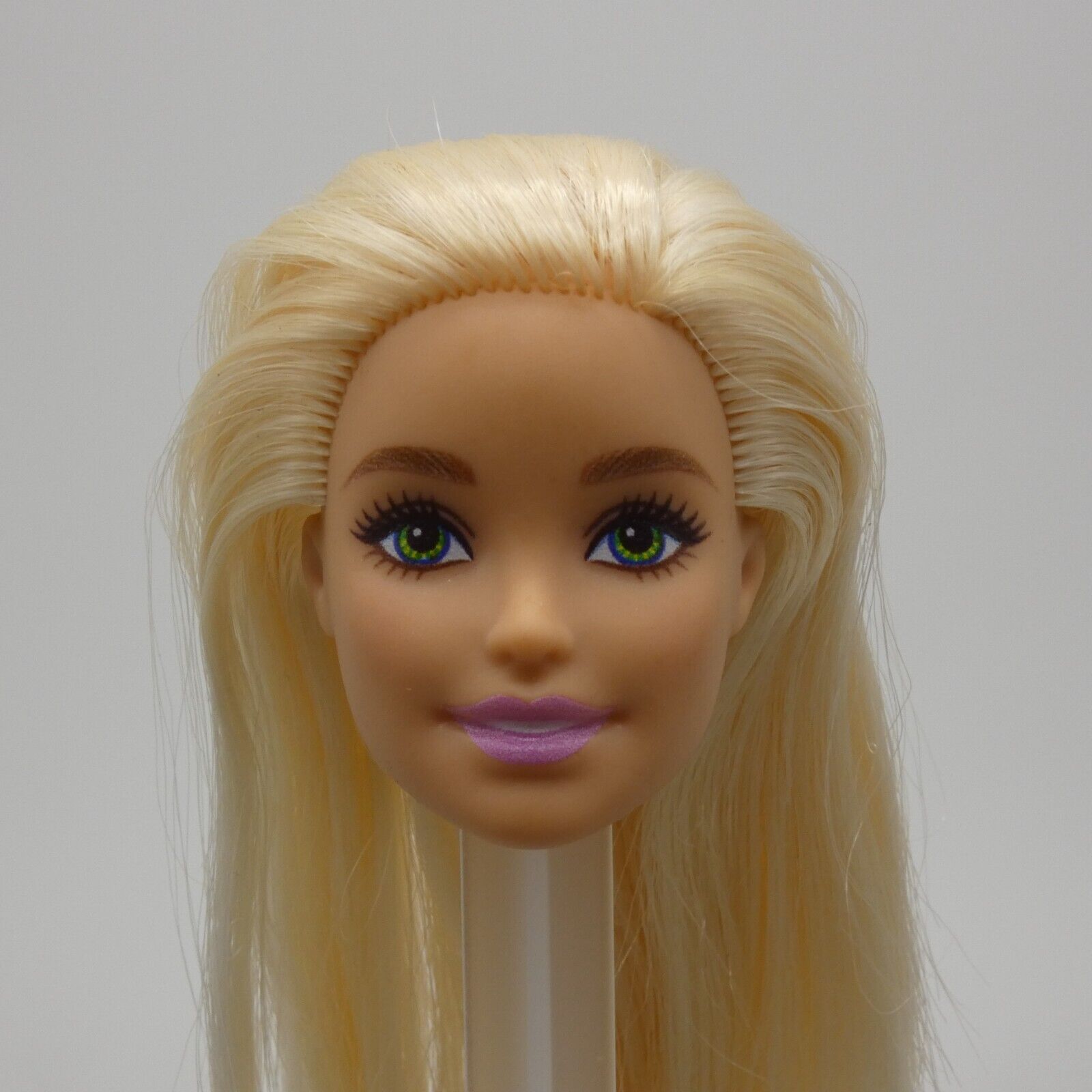 Barbie Millie Doll Head Only Blonde Hair Green Eyes 2022 Mattel HBV05