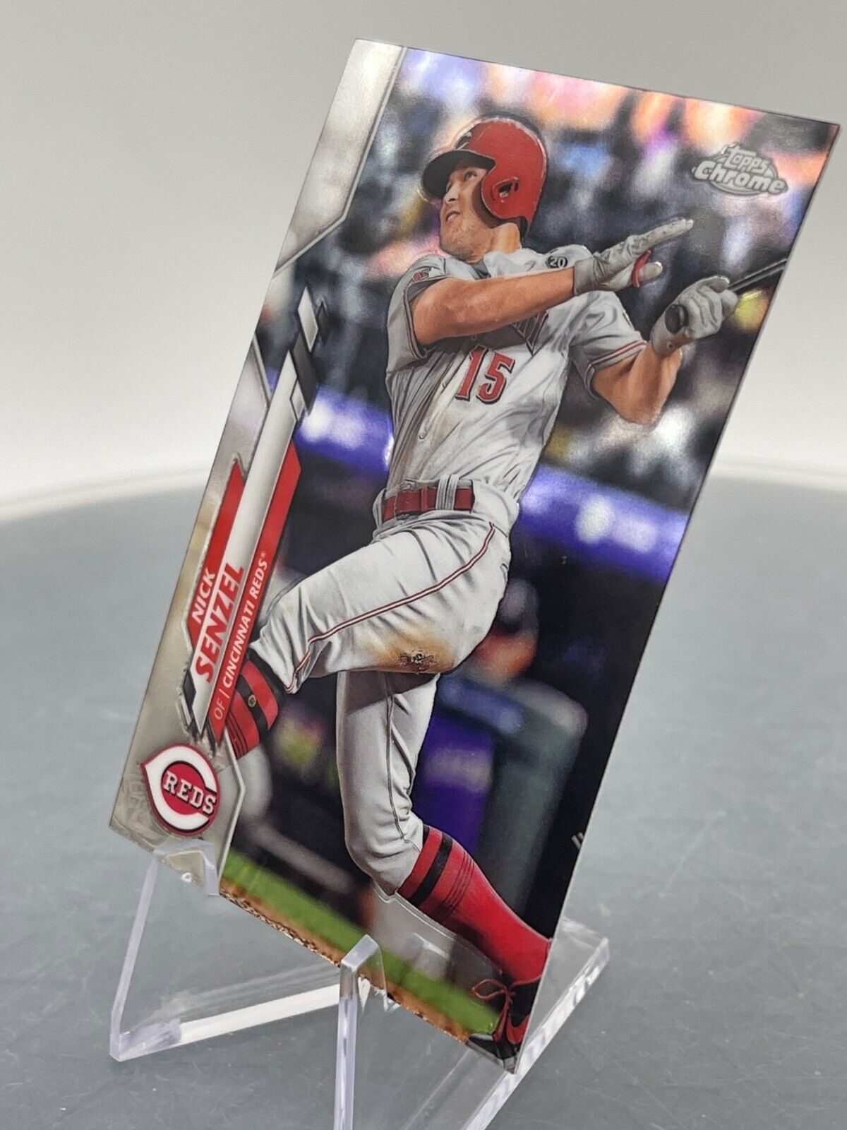 Nick Senzel 2020 Topps Chrome #24 Cincinnati Reds Outfield