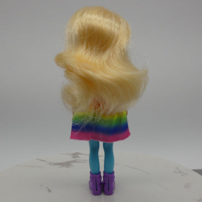 Barbie Dreamtopia Chelsea Doll Rainbow Skirt Purple Boots 2018 Mattel FRB14