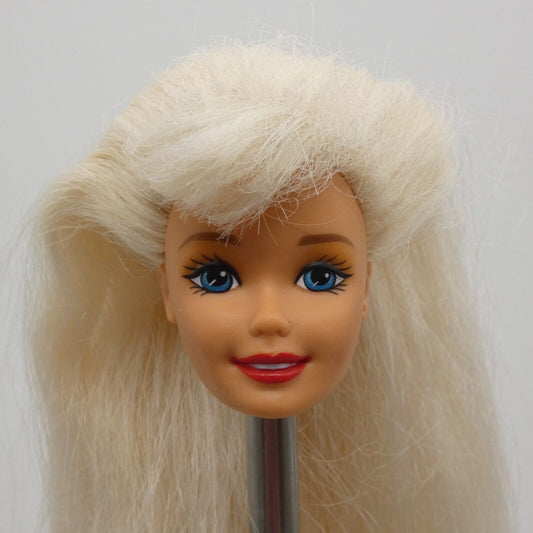 Barbie 90s Superstar Era Doll Head Only Blonde Medium Light Skin Mattel