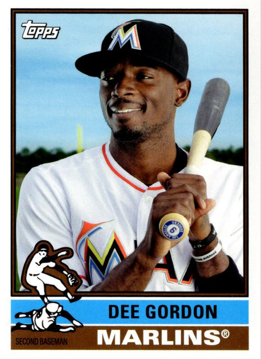 2015 Topps Archives Dee Gordon Miami Marlins #143