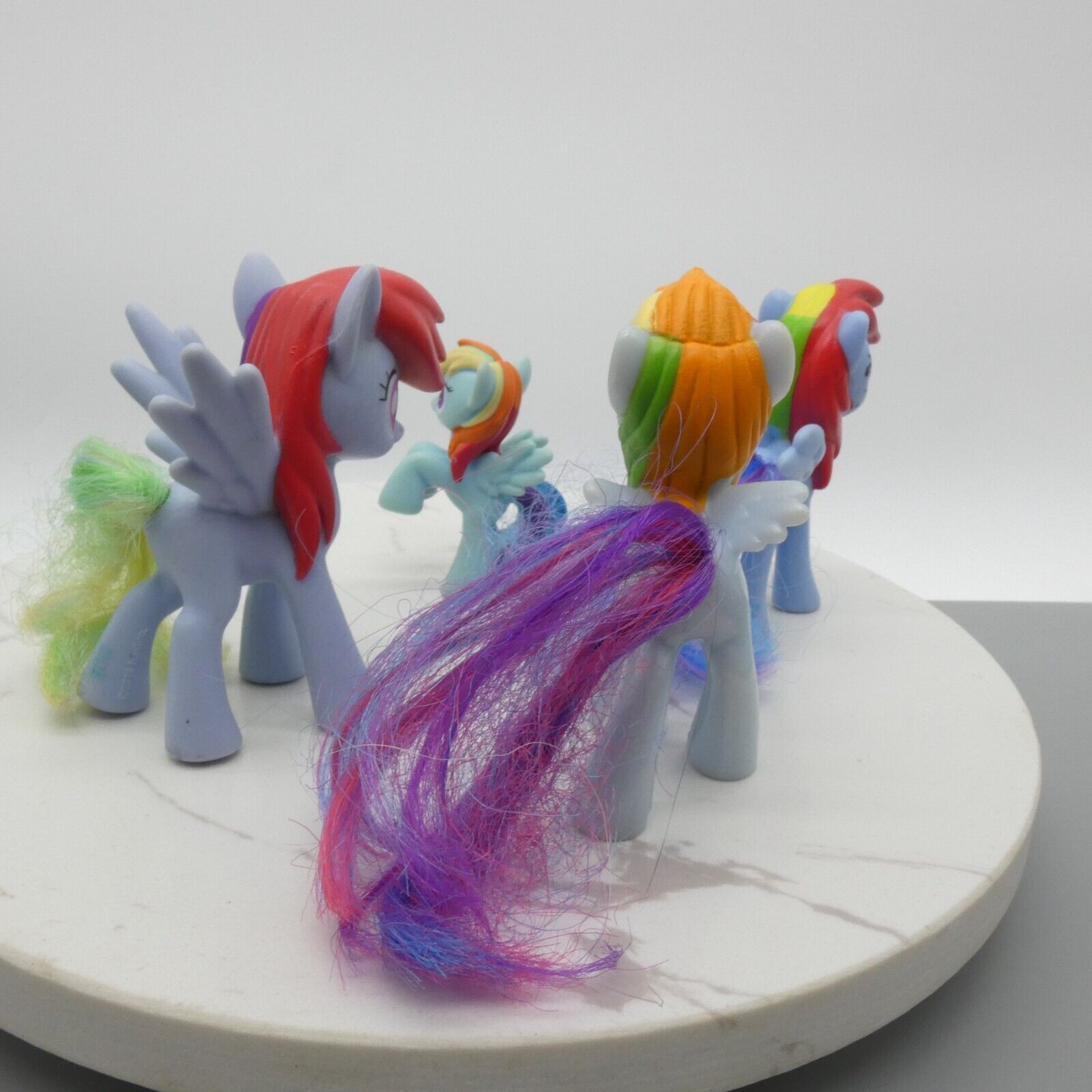 My Little Pony Rainbow Dash Lot of 4 Various Models Friendship is Magic Hasbro