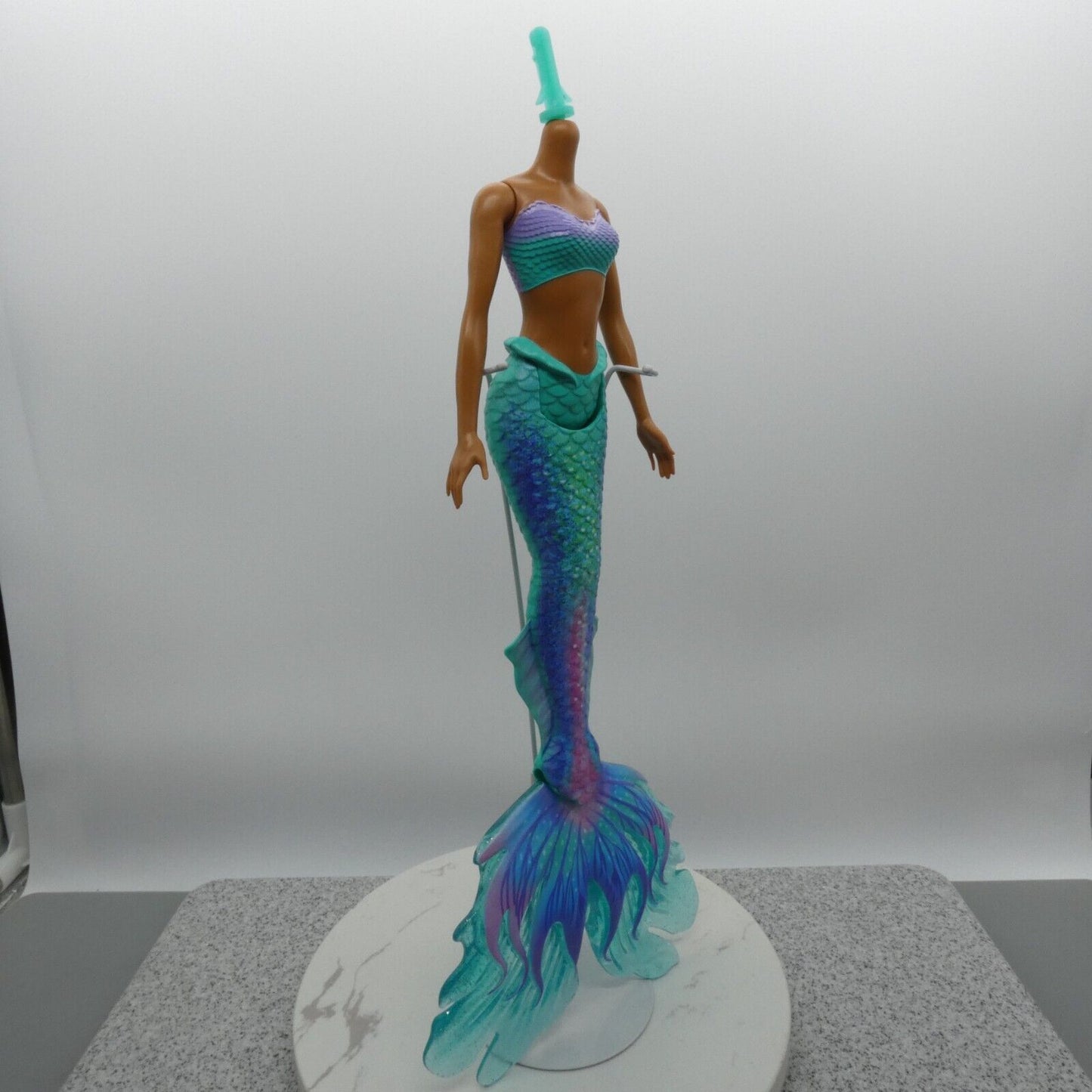 Disney Little Mermaid Live Action Ariel Doll Body And Tail HLX08 Mattel 22