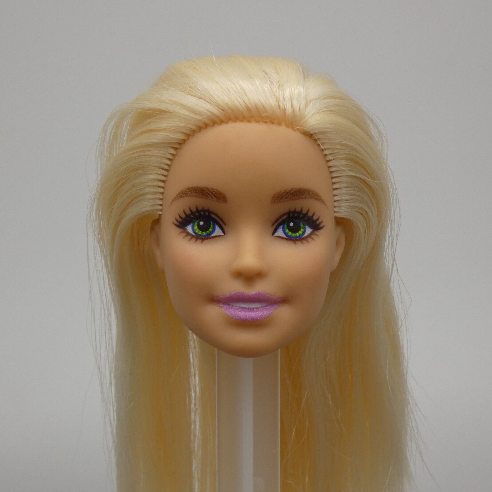 Barbie Millie Doll Head Only Blonde Hair Green Eyes 2022 Mattel HBV05