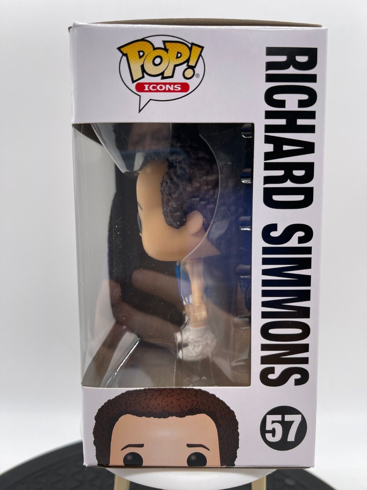 Funko Pop Icons Richard Simmons 57 Sweatin To The Oldies Vinyl Figure 2020