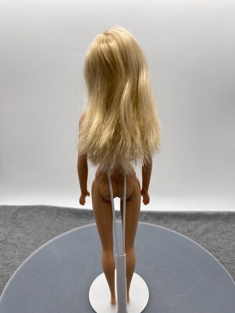 Barbie Doll Millie Blonde Nude Heel Feet DJR56 Mattel 2016 Straight Arms