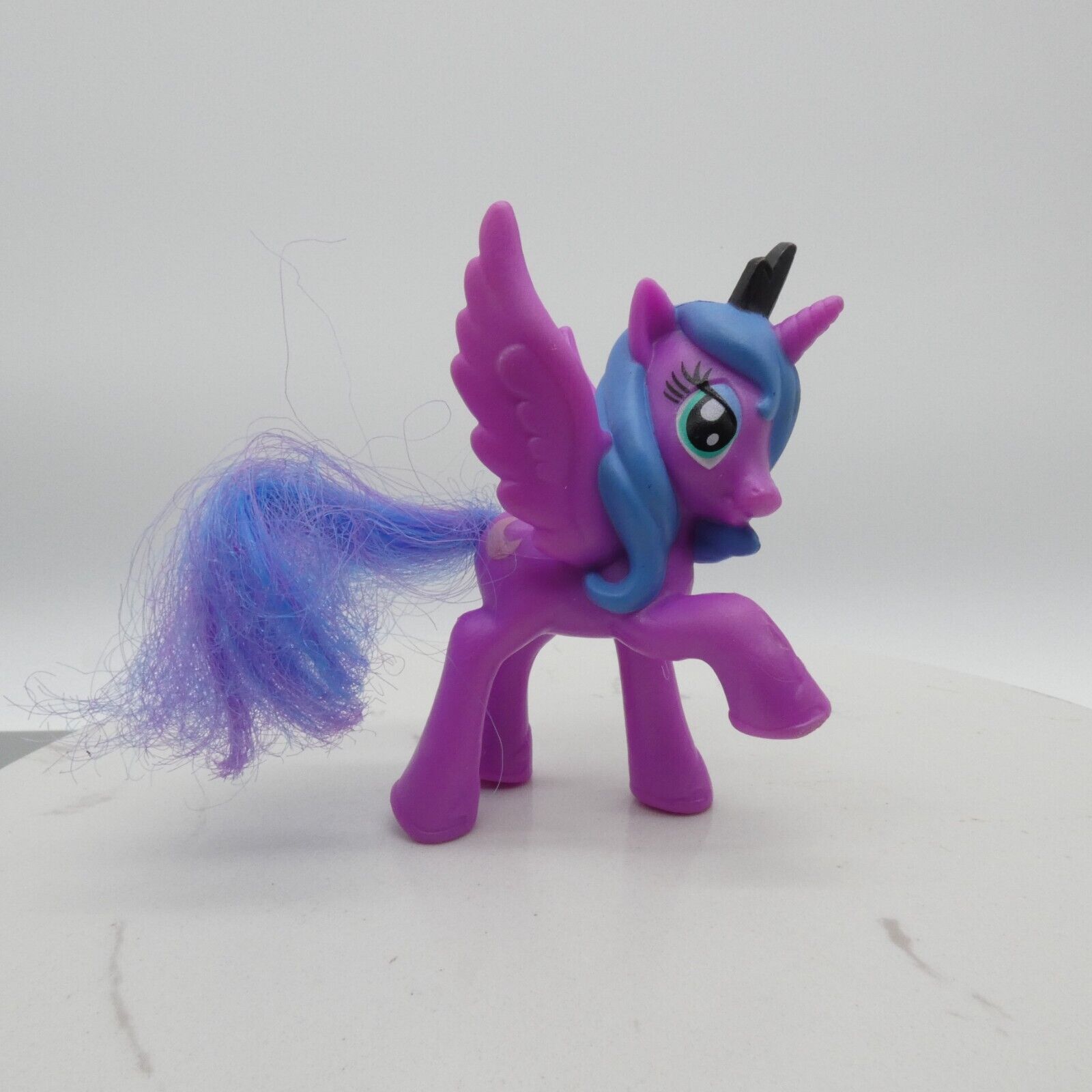 My Little Pony Friendship is Magic Princess Luna Purple 2014 McDonalds Moon Mark