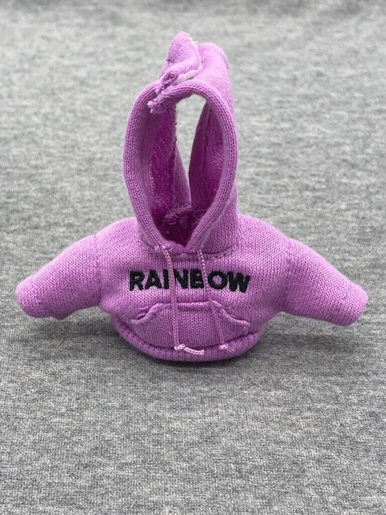 Rainbow High Emi Vanda Doll Top Pink Hoodie Sweatshirt Short Sleeves Series 3