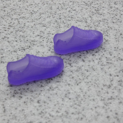 Barbie Doll Shoes Purple Translucent Low Top Sneakers Extra 11 Mattel 2021 HDJ44