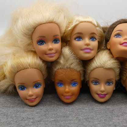 Barbie Doll Head Lot of 10 Heads Generation Girl CEO Superstar Summer Mattel