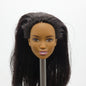 Barbie African American Kim Face Doll Head Medium Skin Grayola Color 2018 FPH91