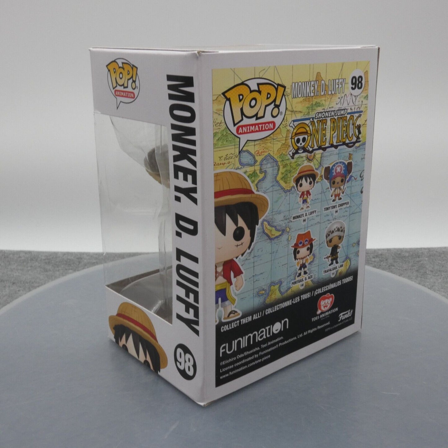 Funko Pop One Piece Monkey D Luffy 98 Vinyl Figure Shonen Jump 2021 Animation