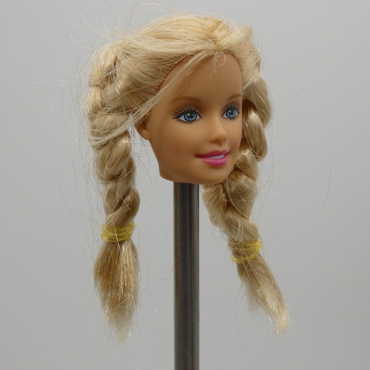 Barbie Walking Doll Head Generation Girl Blonde Braids Medium Light Skin 22232