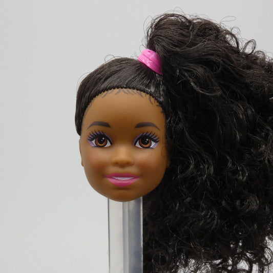 Barbie Rewind 80s Workin Out Doll Head Only Shani Face AA Curly Hair 2022 GTJ87