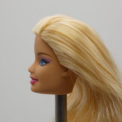 Barbie Fashionistas Doll Head Only Generation Girl CEO Face Blonde Light Skin