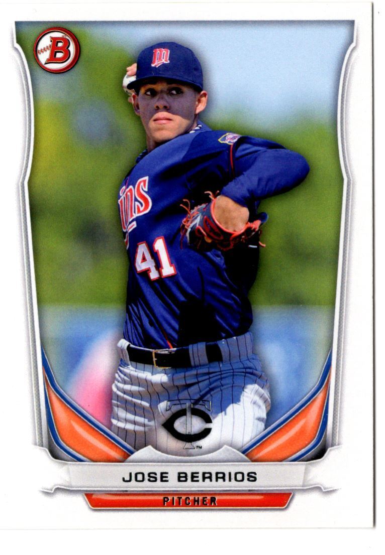 2014 Bowman Draft Picks & Prospects Top Jose Berrios Minnesota Twins #TP-19