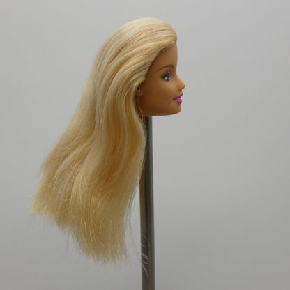 Barbie Doll Head Generation Girl CEO Face Blonde Indonesia Mattel