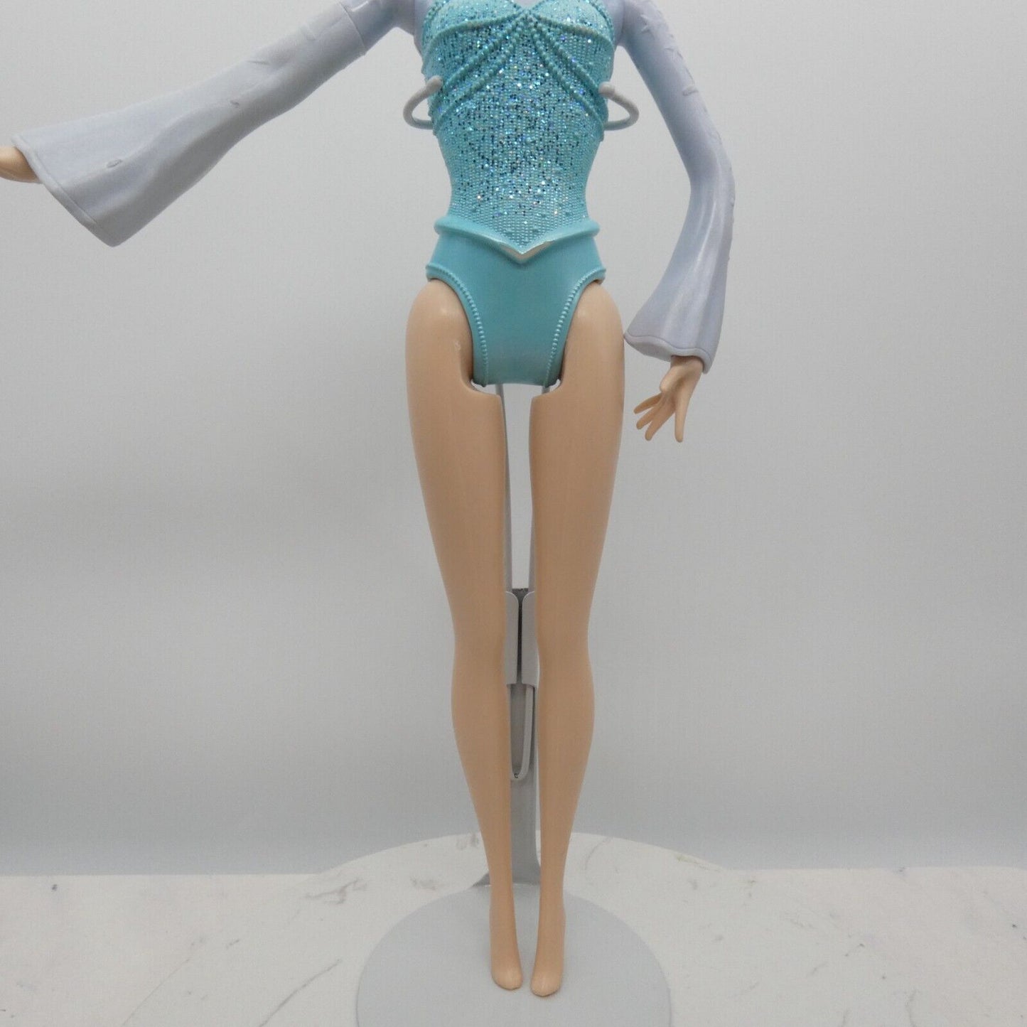 Disney Frozen Ice Power Elsa Doll Body Only Molded Suit Untested Mattel DMD33