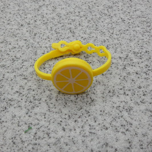 Barbie Doll Yellow Lemon Slice Belt Tropical Adjustable Fashionistas 165 GRB93