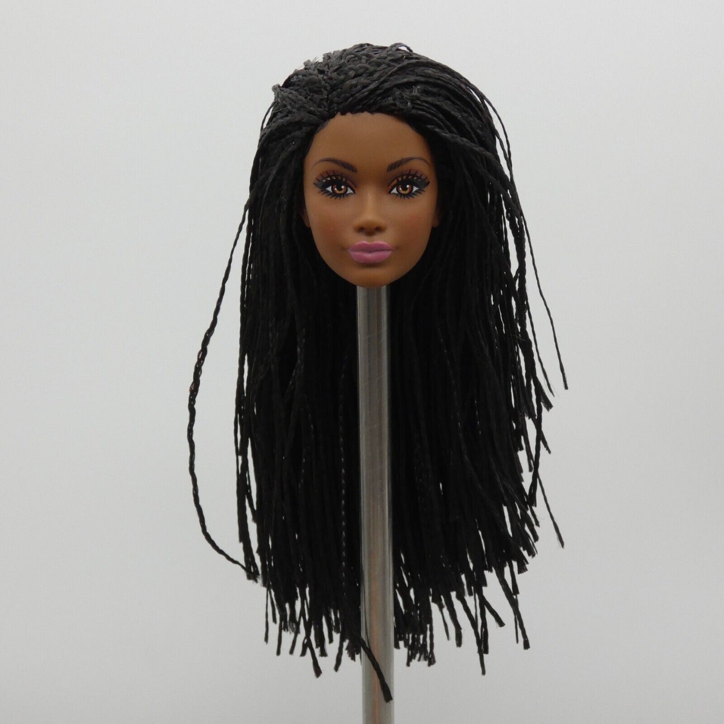 Barbie Looks 21 Doll Head Heide Face AA Medium Dark Skin Braids 2024 HRM13 B