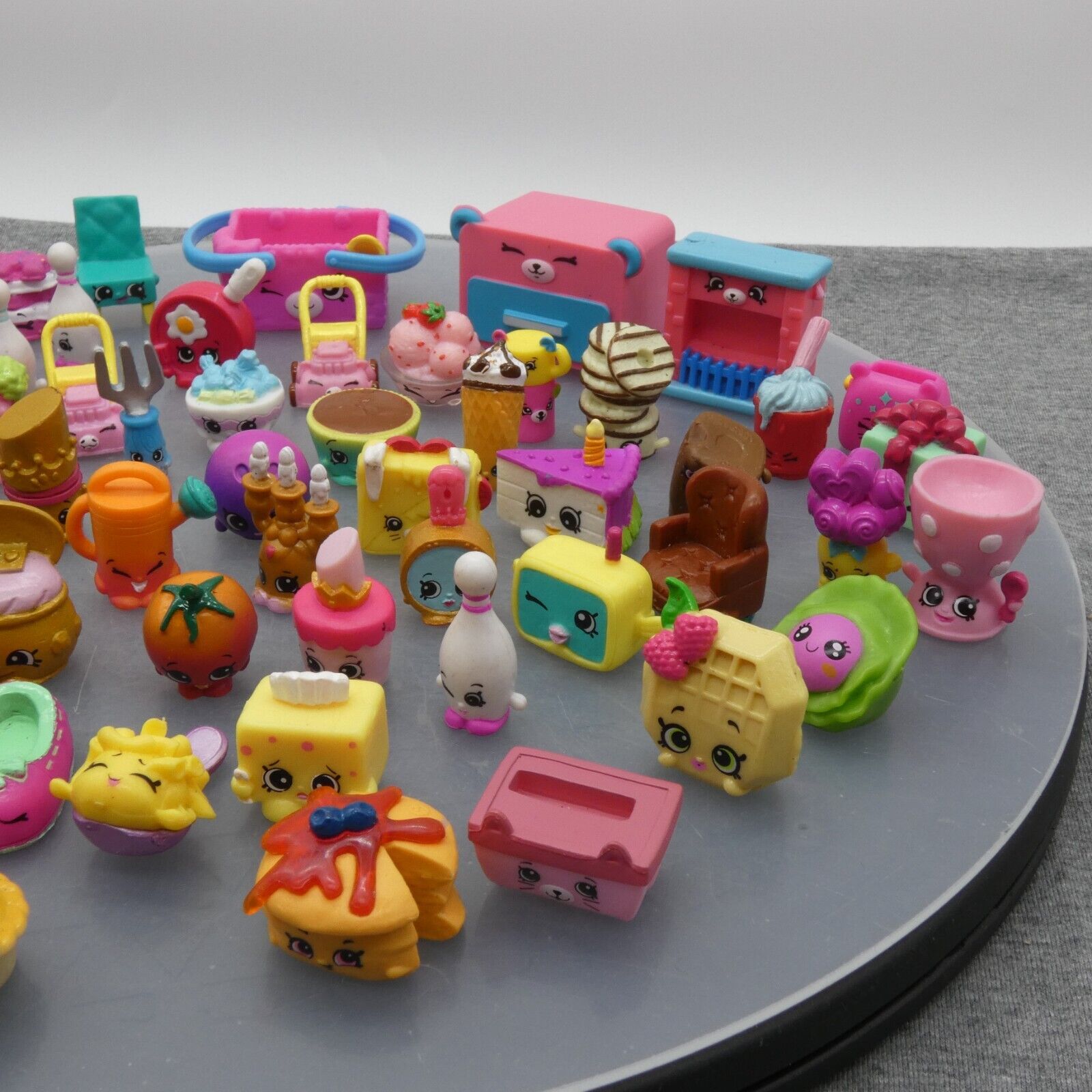 Shopkins Lot of 50 Plus Figures Various Mixed Series