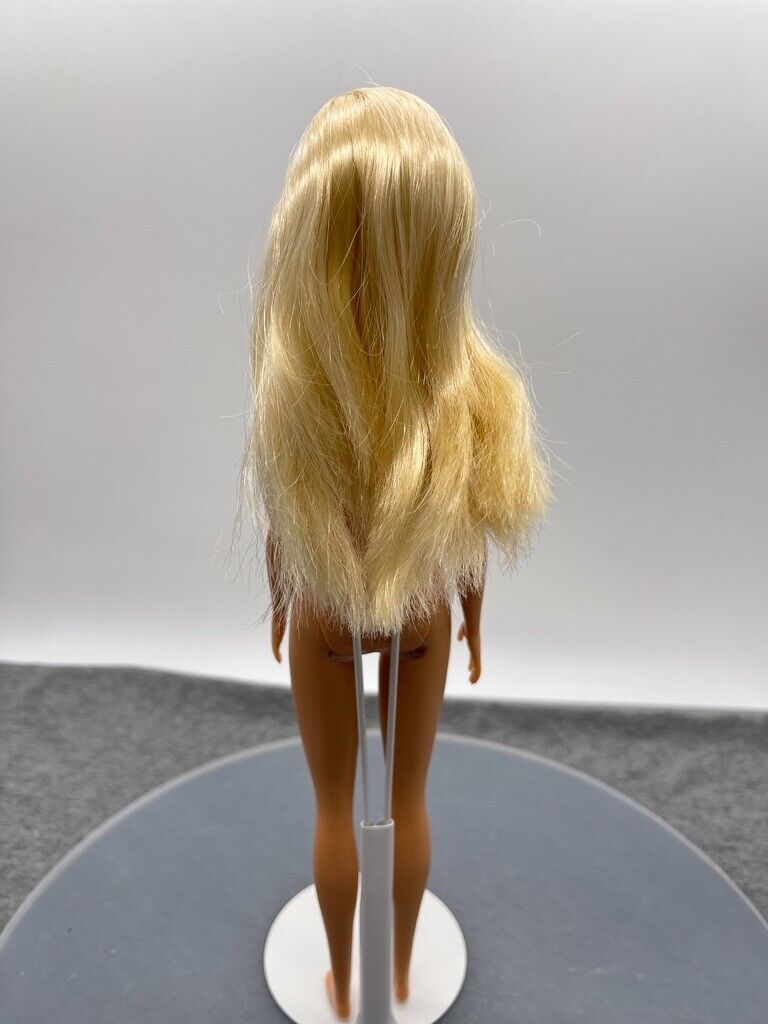 Barbie Doll Millie Blonde Nude Straight Arms Heel Feet Left Side Part 2015 Body