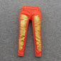 Rainbow High Ruby Anderson Doll Pants Red Gold Accents Jeans Jeggings Denim