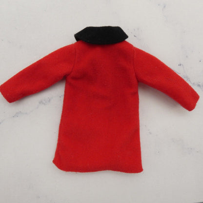 Barbie Coat Collection Fashions Doll Red Jacket Long Sleeve 1998 Mattel 68696