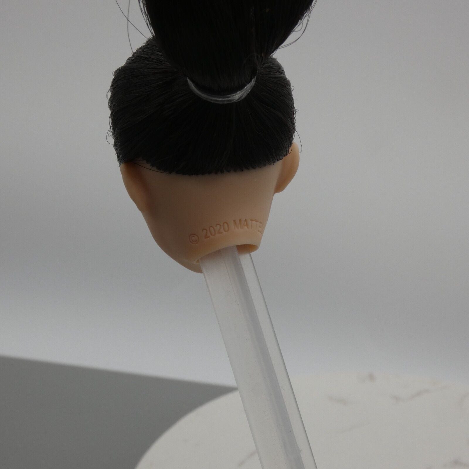 Barbie Made To Move Tennis Player Doll Head Only Black Hair Asian 2023 HKT73