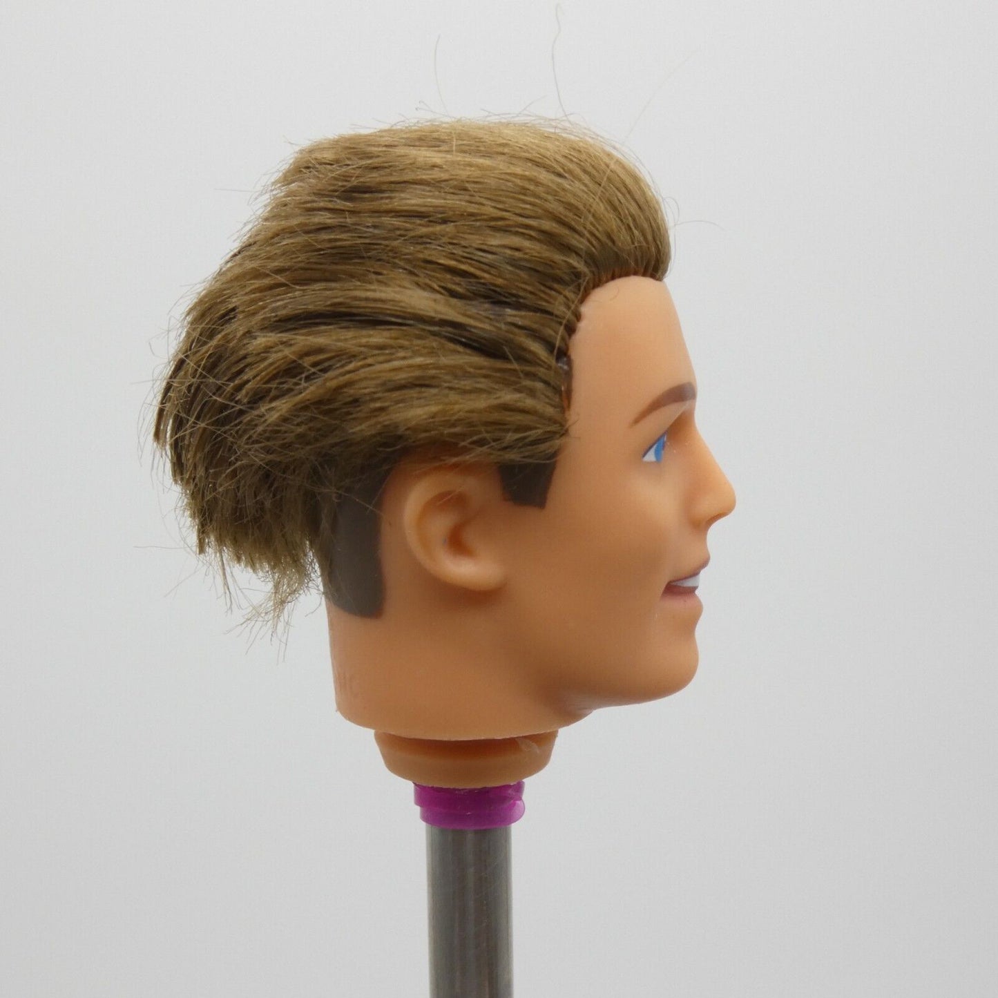 Barbie Butterfly Prince Ken Doll Head 1997 Rooted Brown Hair 13237 Mattel