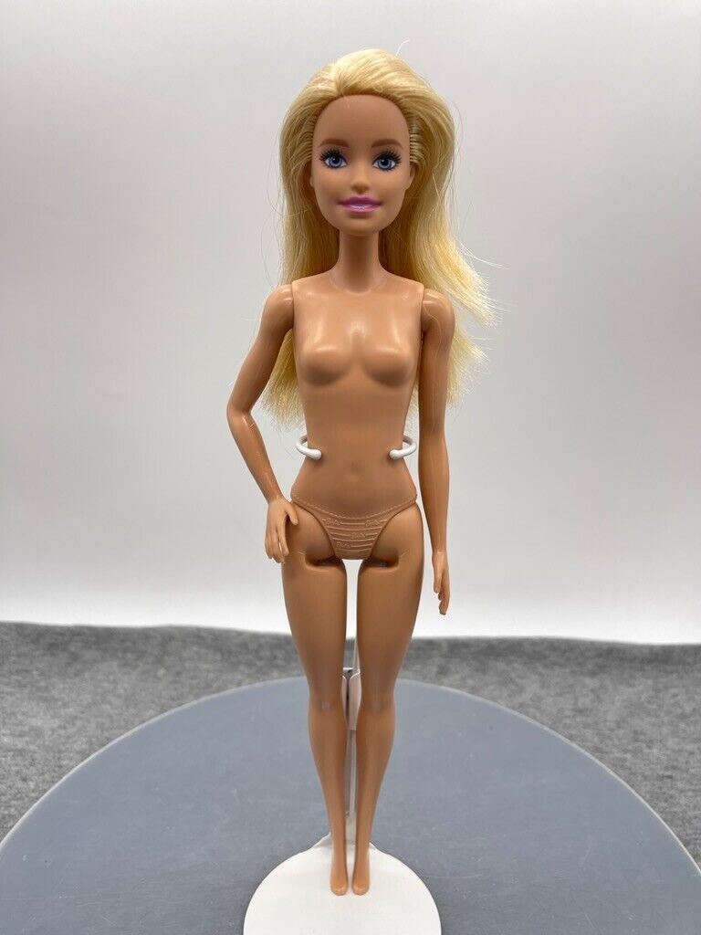 Barbie Dentist Doll Millie Face Blonde Nude Bent Right Arm 2019 Mattel FXP16