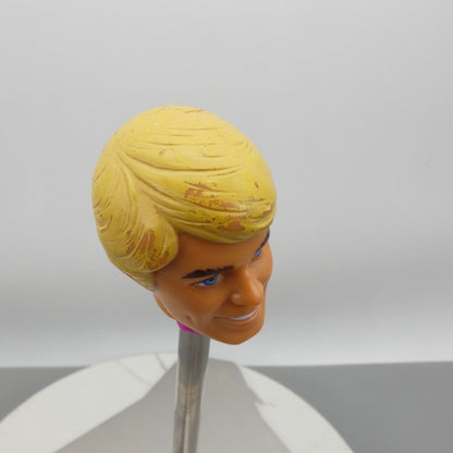 Barbie Sun Lovin' Malibu Ken Doll Head Blonde Hair Blue Eyes 1979 Hong Kong 1088