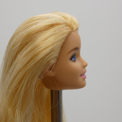 Barbie Lost Birthday Doll Head Millie Face Blonde Light Skin 2021 Mattel GTM82