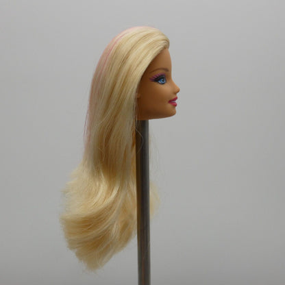 Barbie In A Mermaid Tale 2 Merliah Doll Head Blonde Pink Hair 2012 X0093 Mattel