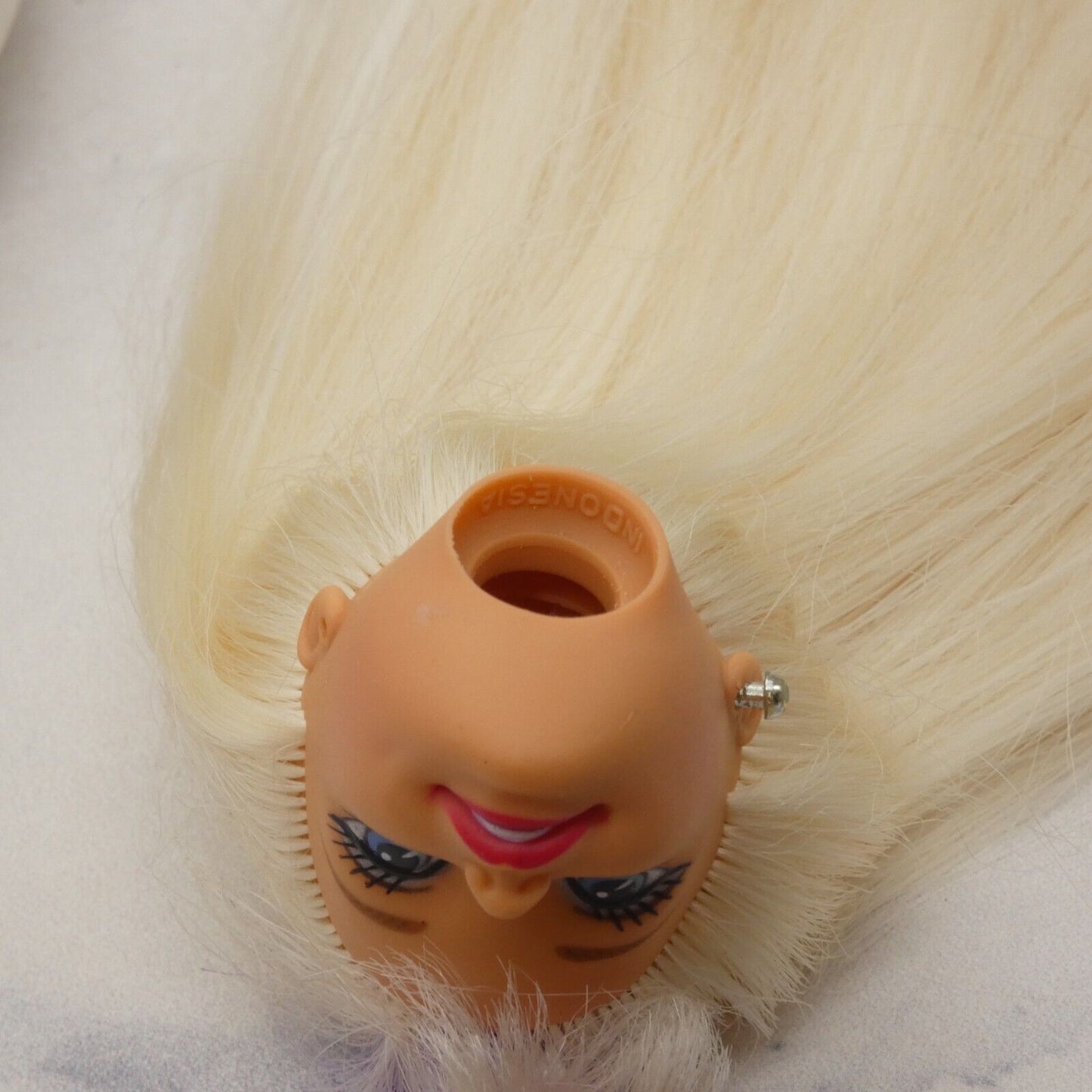 Barbie Cool Shoppin Doll Head Blonde Hair Bangs SuperStar 1998 Mattel 17487