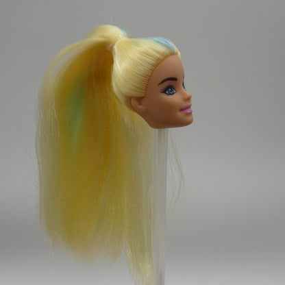 Barbie Cutie Reveal Millie Llama Doll Head Only Blonde Blue Hair 2022 Mattel