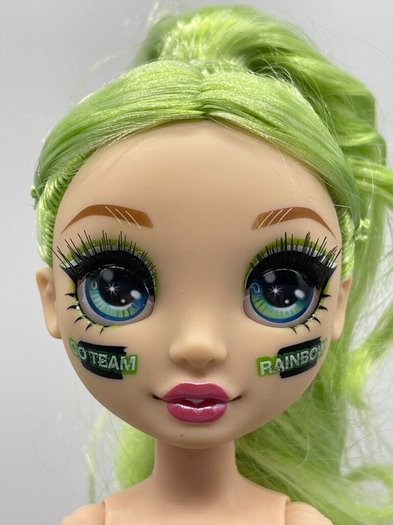 Rainbow High Jade Hunter Doll Cheer Green Hair Cheerleader 2021 Articulated MGA