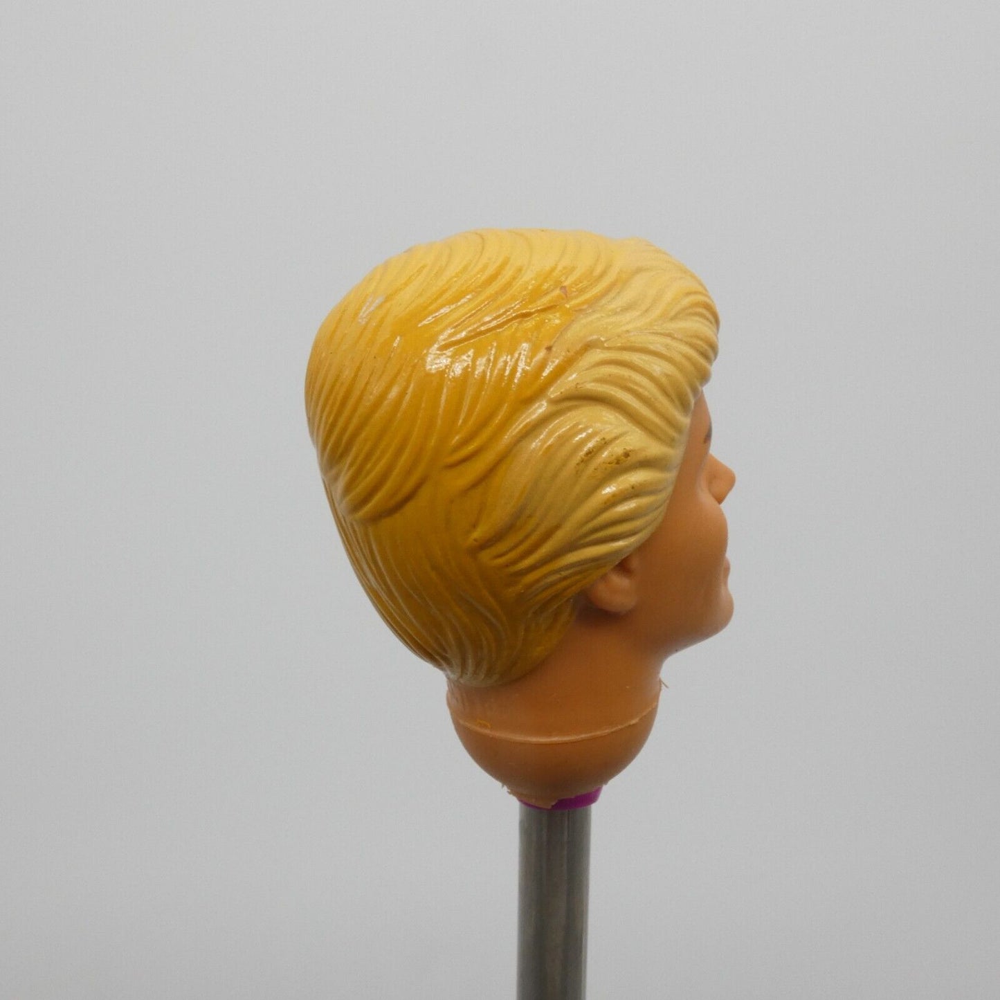 Barbie Costume Ball Ken Doll Head Only Blonde 1991 Malaysia Mattel 7154