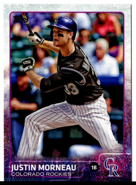 2015 Topps Justin Morneau Colorado Rockies #657